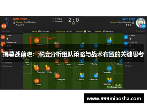 揭幕战前瞻：深度分析组队策略与战术布置的关键思考